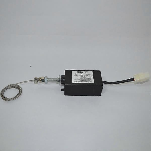 Normalt lukket DC 12V motorflammeudstyr Motorstop-solenoidventil -PT Power Off Pull Flameou Edition d