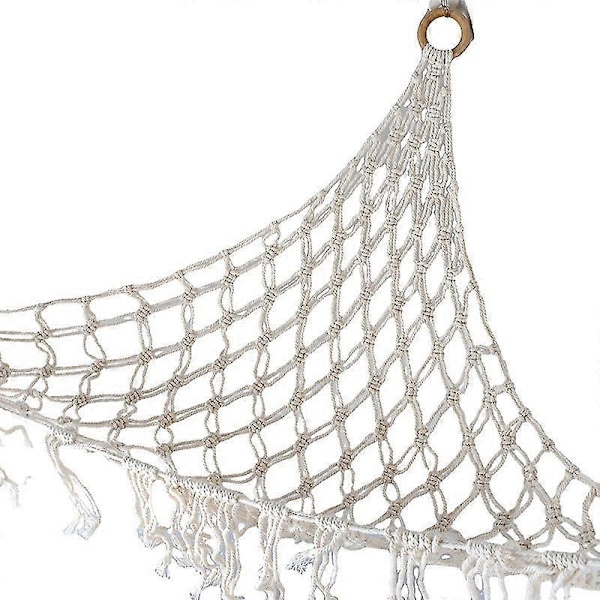 Boho leksakshängmatta förvaringsnät för gosedjur Nallebjörnshängmatta ger pojkar eller flickor semestern (haoyi