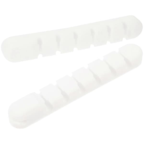 Kabelorganiserare Kabelklämmor Minimalistisk Stil Kontor 12X1.8CM Kabelhantering 2st