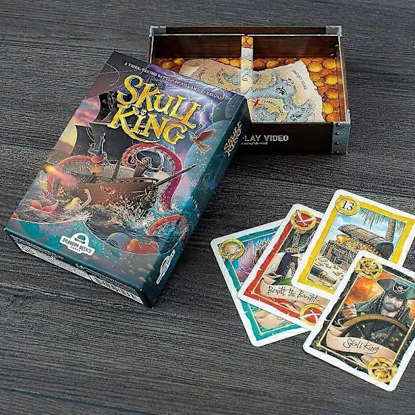 Skeleton King - Det ultimative pirattricksspil | Fra skaberne af Protect Your Assets og Protect Your Kingdom | 2-8 spillere 8+