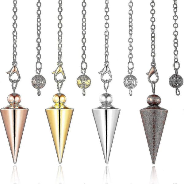 4 st Koppar Metall Pendel Pendel Pendel Pendel Meditationsset