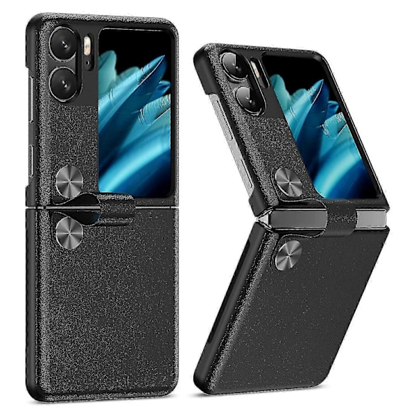 PU-læder etui kompatibelt med Find N2 Flip 5G Smartphone