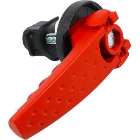 1 - Spændearm - Plæneklipper - Quick Release - Kompatibel med Bosch Rotak 32 34 37 40 43 - Sort