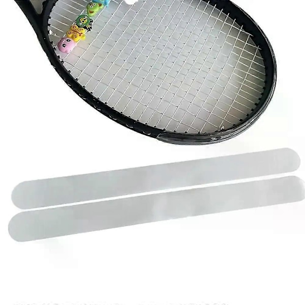 Transparent Racket Head Sticker Frame Guard Repskydd Tennisracket Skyddstejp Minska Friktion TPU