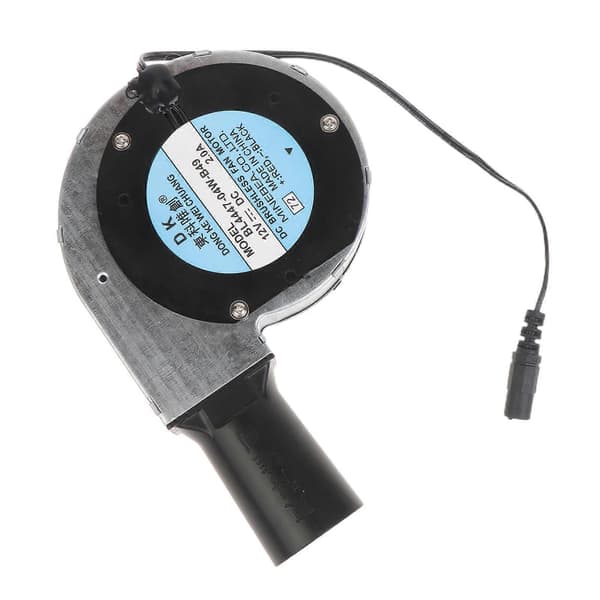 DC12V 2A BBQ Blæser Ventilator Kul Skorsten Starter Køleventilator Elektrisk Blæser AC