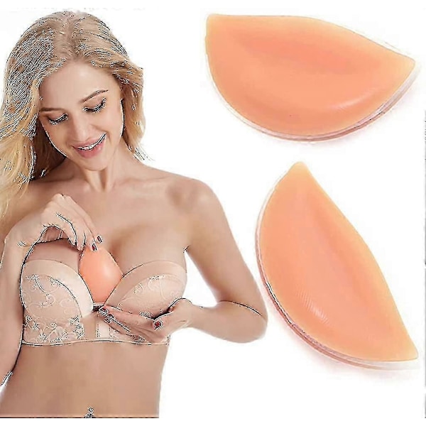 Silikonbröstkuddar, silikonbröstinlägg, silikonbröstförstärkare, push-up bröstkuddar