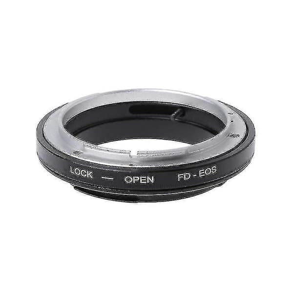 Fd-eos Monteringsadapterring För Canon Fd-Objektiv Till Ef Eos-Kamera Videokamera Ny