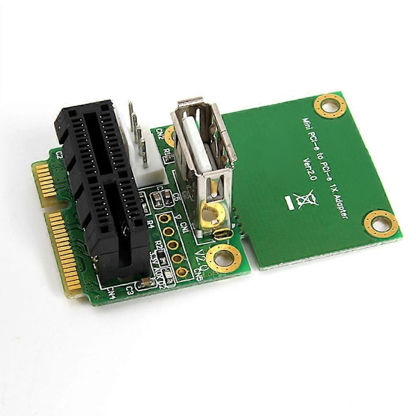 Mini PCI-E til PCI-E Adapterkort USB2.0 Understøtter Mini PCI-E Fuld Størrelse Halv Størrelse