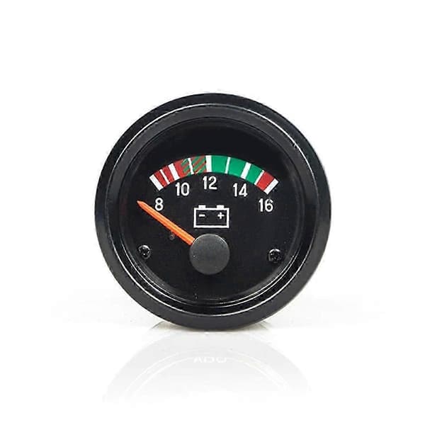 Lastbilmålere 12V Voltmeter Generator Sæt Tilbehør Spændingsmåler 8-16V