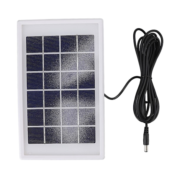 3W 6V Solpanel, 3W 6V Solpanel Hög Konverteringseffektivitet Halvflexibla Polykristallina Kisel Solpaneler för Bilar Båtar Plantering