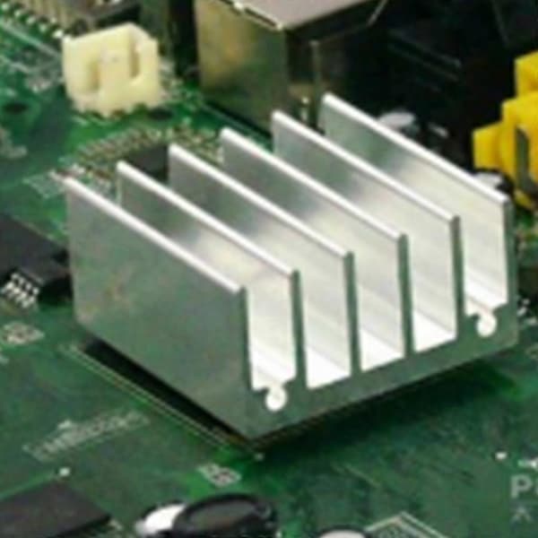 Køleradiator Legering Aluminiumsplade Køleplade Transistor Køleværktøj til PC