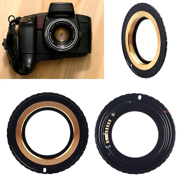 Linseadapter M42 til EF-feste/EF-S-feste Konverteringsring for 700D 650D 550D 500D