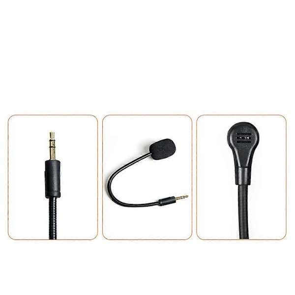 Støjreducerende mikrofon til Kingston-mikrofon til Razer Electra V2 USB 7.1