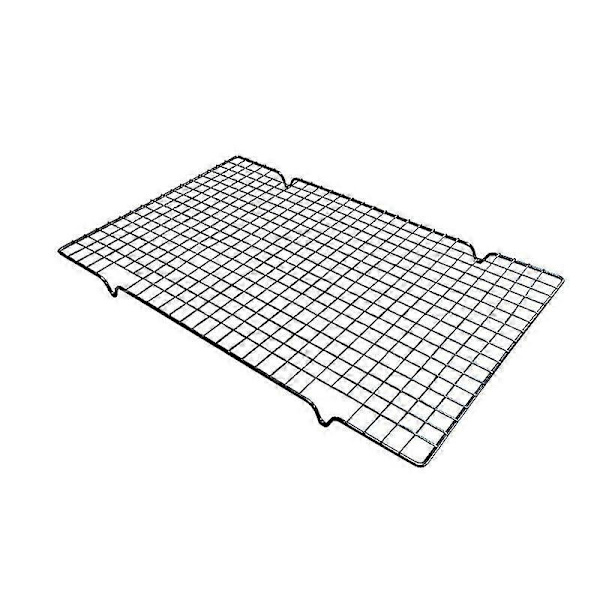 Rektangulær Bage Rist 43 X 30 Cm Forkromet Stål