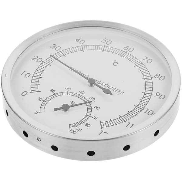 Praktisk Saunatermometer 2-i-1 Sauna Hygrotermometer Damprom Saunatermometer Hygrometer