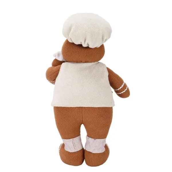 21 tums pepparkaksman docka jul plysch bendockor julgransprydnader nyår barn present 2023 juldekorationer för hemmet 1pcs