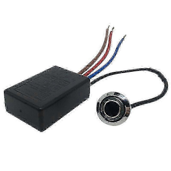 Ld-600s Inbyggd 3-vägs Finger Touch Dimmer På/Av Strömbrytare Us Eu