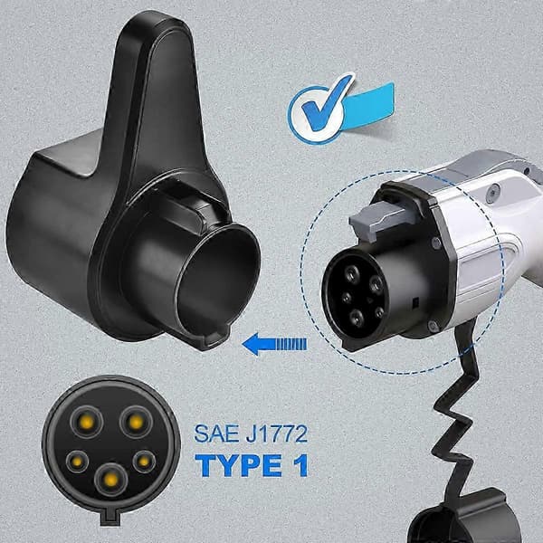 EV Oplader Holder - Elektrisk Bil Kabel Organizer (Passer til J1772)