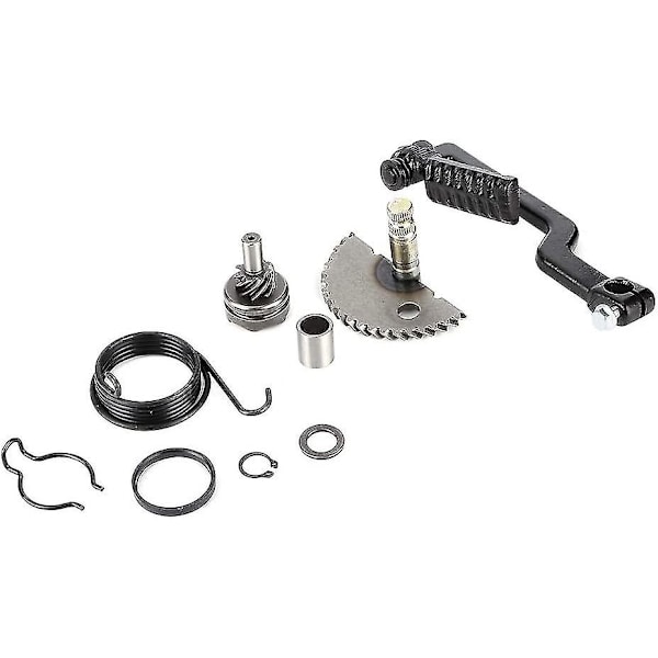 Motorcykel Startspak Axel Kit, moped Kick Start Spak Axel Växel Monteringssats Passar För Gy6 49cc 50cc 80cc 100cc Scooter 8st)