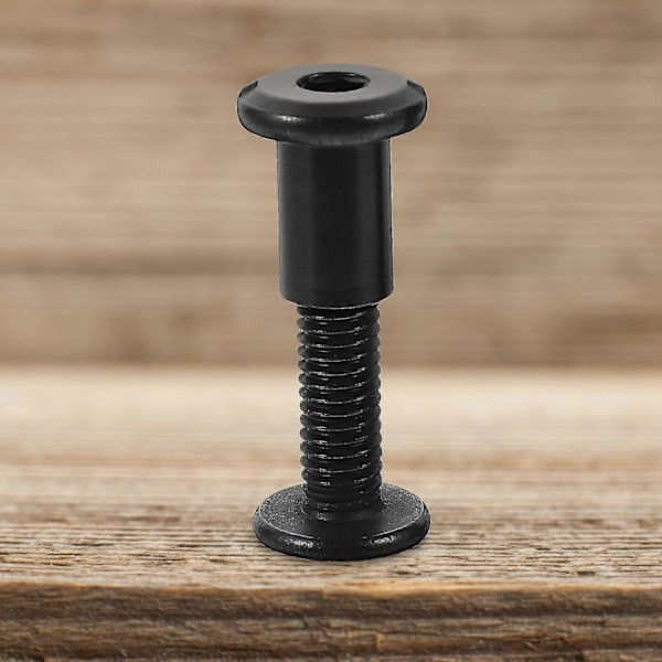 5 Set Bindningsskruv M6x25 Bultlock Mutter Försänkt Bälte Tunnmutter Anslutning
