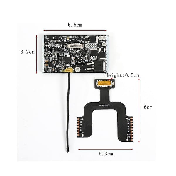 Elektrisk Scooter Controller Batteri Dashboard Vandtæt Printkort Controller Til M365 Generations Scooter