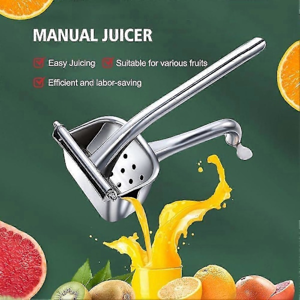 Robust Manuell Fruktpress Saftpress Citron Apelsin Citrus Extraktor