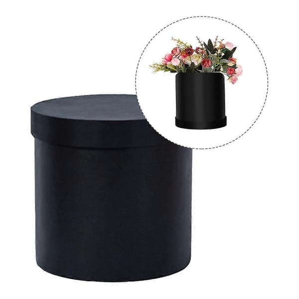 Blommor Presentförpackning Förpackningslåda Blombukett Papper Rund Blomhink