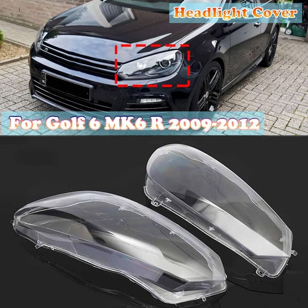 Billampeskærm til forlygter - Golf 6 MK6 R 2009-2012