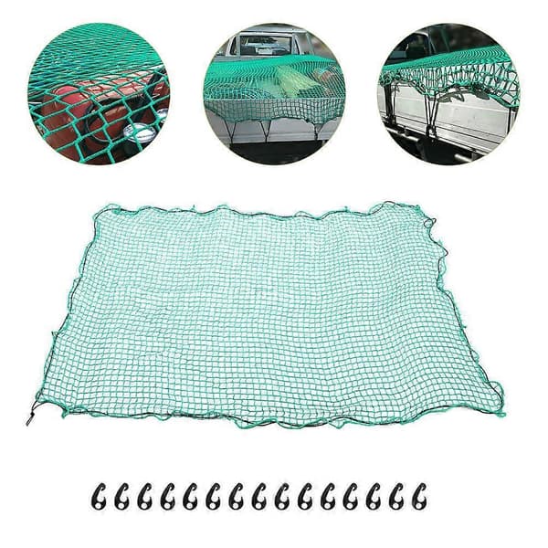 Lastnet til ladvogn, kraftigt bungee-net, lastbil nylonnet