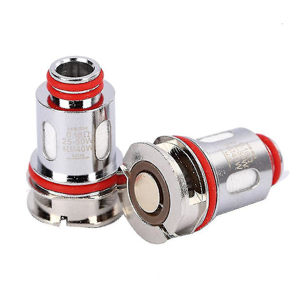 Newway 5-pack RPM 2 PM2 Mesh Coils, 0.16 Ohm Kompatibel med DRAG-serien