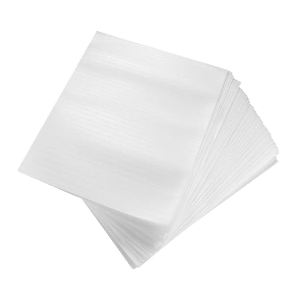 100 st Förpackningar EPE-belagd Pärlbomullspåse Stötsäker Reptålig Påsar (15x20cm)
