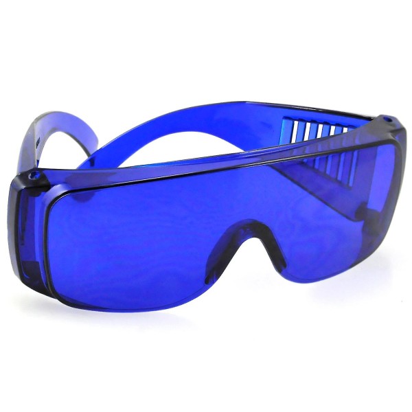 Golf Ball Finder-briller inkluderer beskyttelsesveske og rengjøringsklut