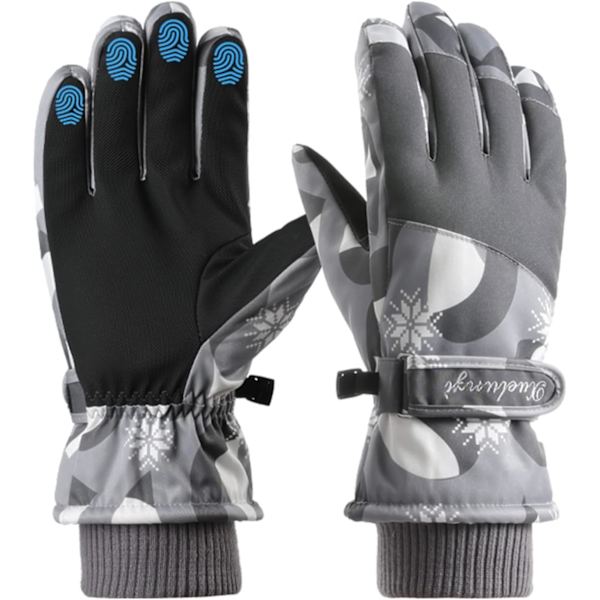 Vandafvisende skiglove, vindtætte, varme, skridsikre, touch screen