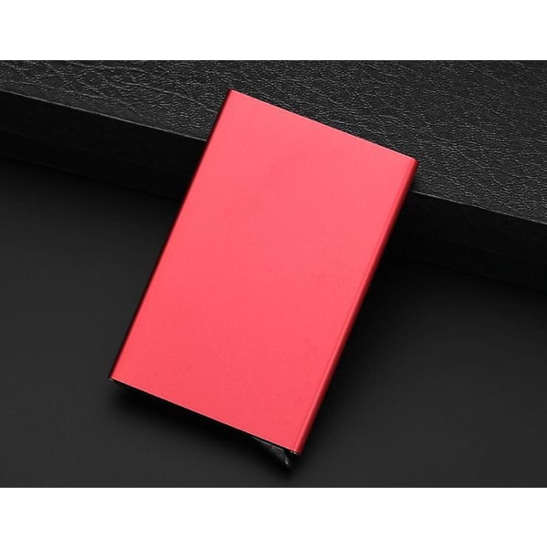 RFID-säker korthållare aluminium i olika färger Black Black
