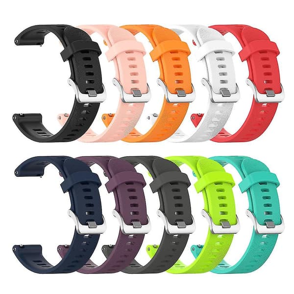 Garmin Forerunner 245 645 Music -kellolle silikoninen ranneke Watermelon Red
