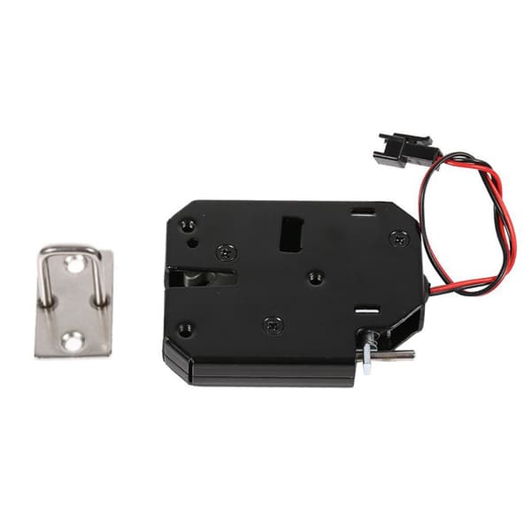 DC 12V 2A Elektromagnetisk Lås Skåp Access Control System Fel-säker Solenoid Dörrlås (Utan Närhetssensor)