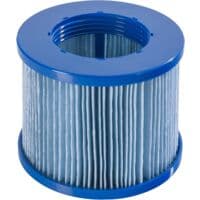 Simbassängfilter 6X Spa Hot Tubs Filterpatroner Blå Antibakteriell Filter