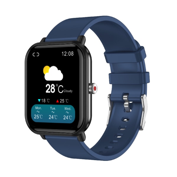 Gäller Apple Android watch Huaqiangbei blodtrycksmätning puls blodsyre watch unisex