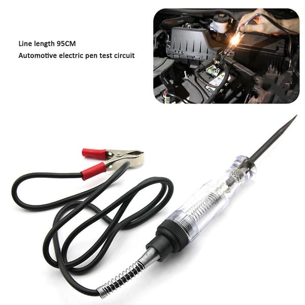 6v 12v 24v Auto Bil Elektrisk Krets Spenningstester Led Lys Test Probe Penn