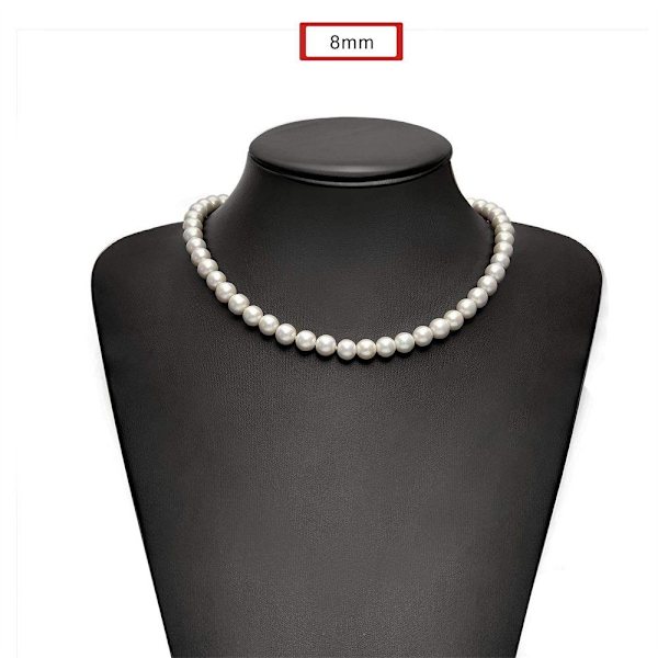 Pärlhalsband kvinnor Pärlhalsband män Pärlhalsband kort rund