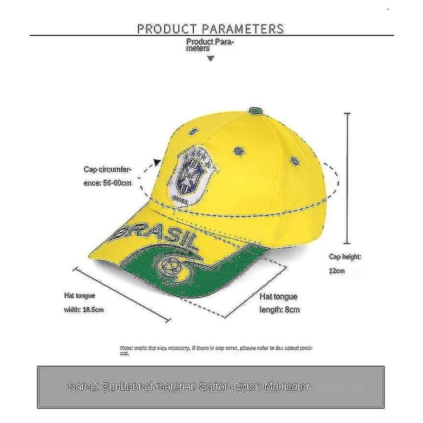 Maailmancupin hattu maajoukkueen kirjontahatun tuuletintarvikkeet aurinkohattutrendi kirjonta baseball cap Russian