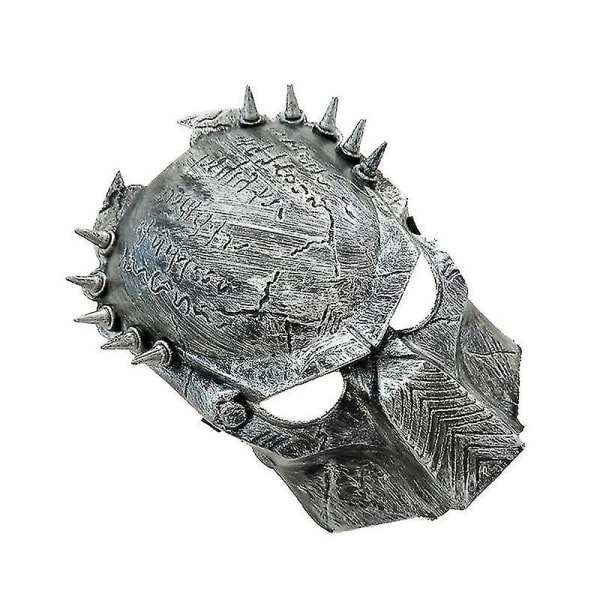 Predator Mask Halloween Horror Mask Lone Wolf Mask Nitar Mask Järn Mask Cosplay Kostym Tillbehör Masque Ny Hot Predator Masker Dark Khaki