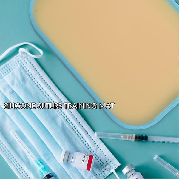 Incision Silikon Sutur Träningsplatta Öva Människohudsmodell