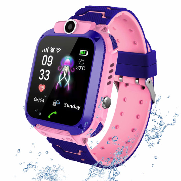 Børne Smartwatch Telefon-Vandtæt Touch Screen Børne Smartwatch