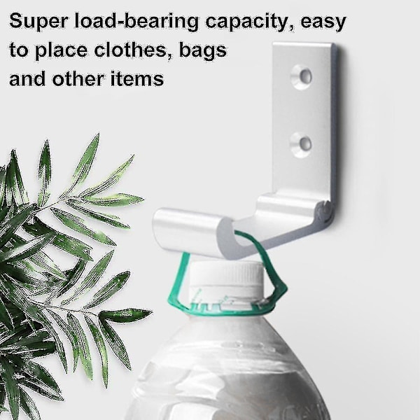 5 stk Foldbare Krogge til Væggen Håndklæde Krogge 90° Foldbar Solid Aluminium Krog Høj Kvalitet