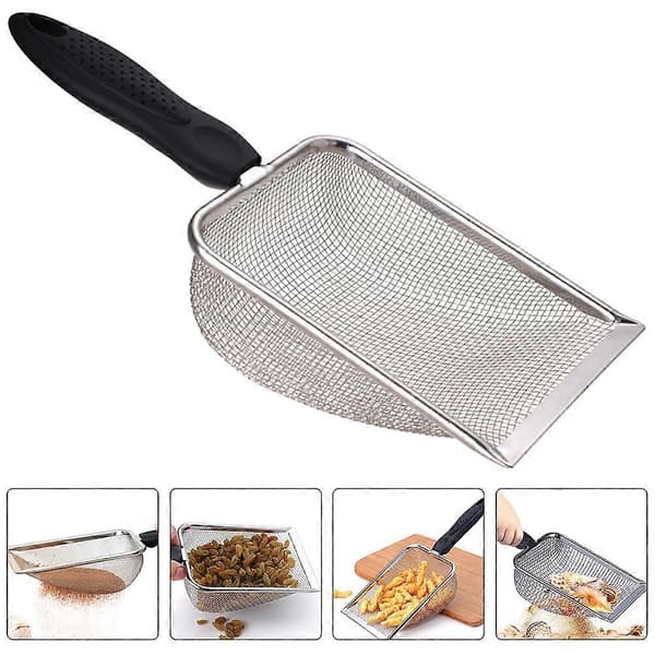 Strandsil Skyffel Barn Sandfilter Skyffel Strand Snäckskal Skyffel Kattsands Skyffel Mat Skyffel