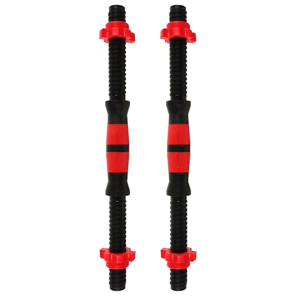 2 kpl 40 cm Käsipainotangot Käsipainokahvat Painonnosto Spinlock-lukituskaulussetti 4 kpl muttereilla kuntosalin tankoihin Käsipainotangot Voimaharjoittelu (Satunnainen väri)