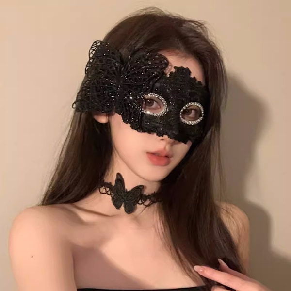 Naamiaisjuhlat Seksikäs Puolinaamio Meikki Naisille Seksikäs Puolinaamio Pitsinaamio Halloween Höyhennaamio 11