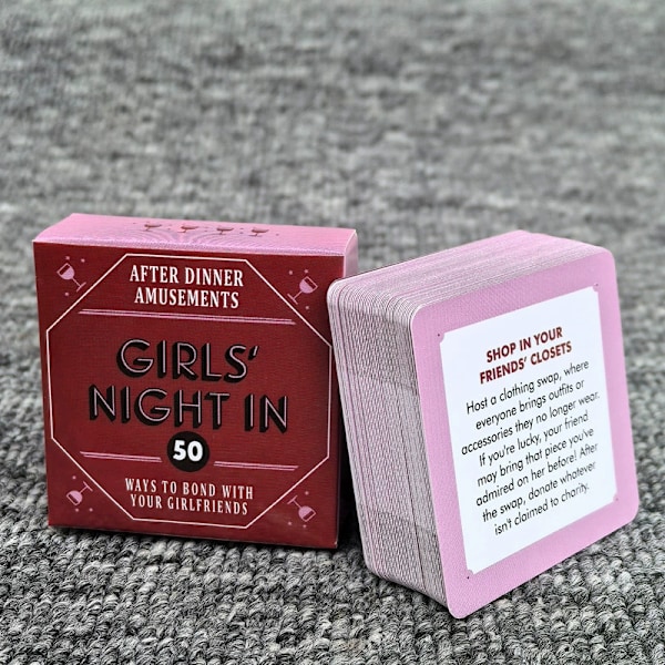 Engelsk version after dinner amusements after dinner entertainment kortspelskvällsspel girls night in