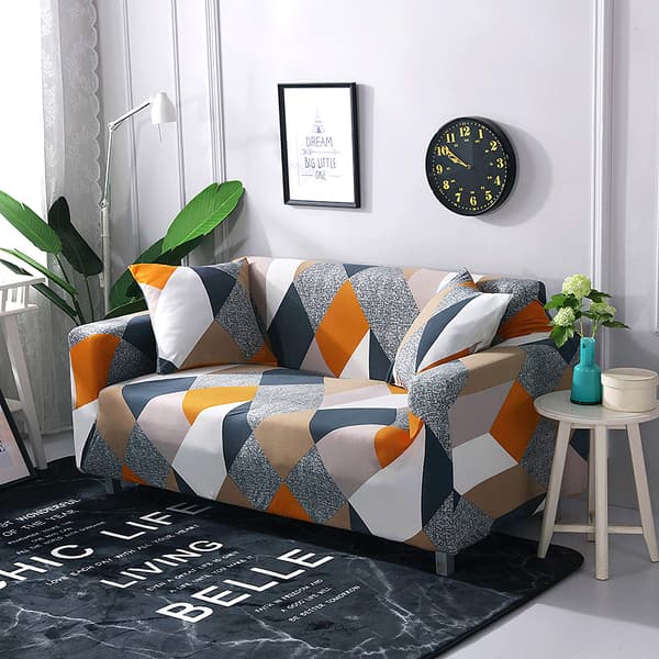 Sofa Trekk, Moderne Elastisk Sofa Trekk Stretch 1-seters Sofatrekk